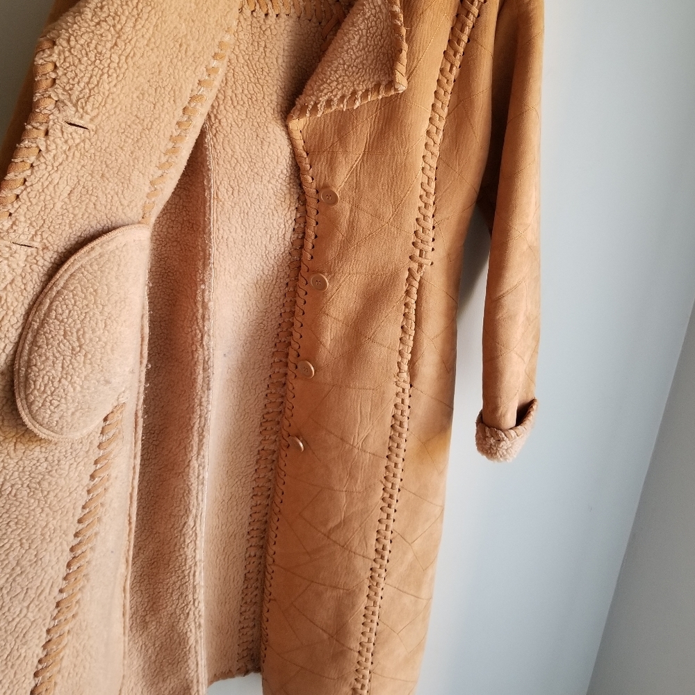 š§„CAMEL LONG COAT - Picture 6 of 10